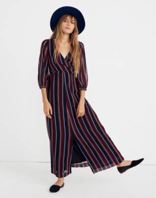 maxi dress wrap around