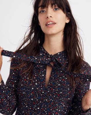 madewell star violet dress