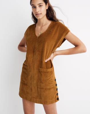 madewell overall dress