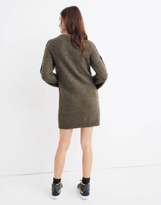 madewell donegal sweater dress