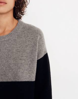 colorblock sweater dress madewell