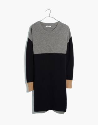 Women's Colorblock Sweater Dress | Madewell