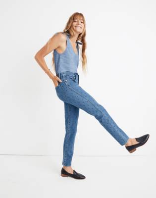 madewell dot jeans