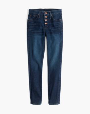 madewell jeans button fly