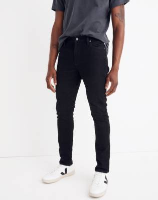 black skinny flex jeans