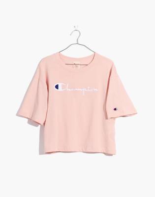 champion cropped tee