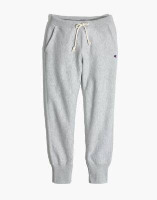 champion sweatpants cuffed