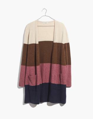 kent striped cardigan sweater in coziest yarn