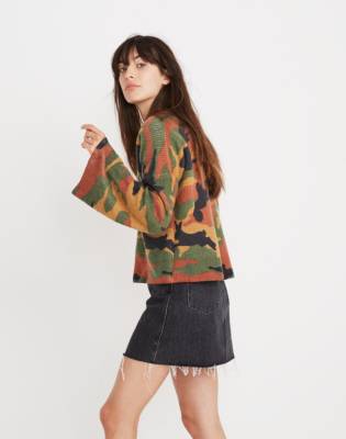 madewell camo jeans