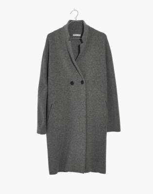 double breasted sweater coat madewell
