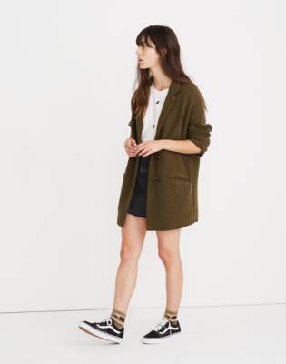 madewell sweater coat