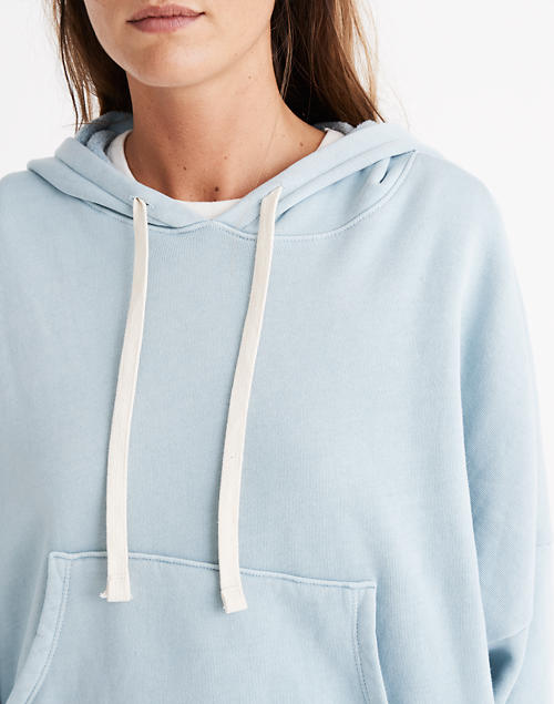 Rivet & Thread Drop-Shoulder Hoodie Sweatshirt