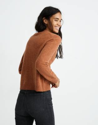 madewell wool cardigan