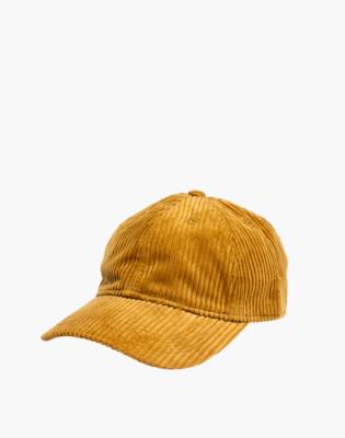 corduroy baseball hat