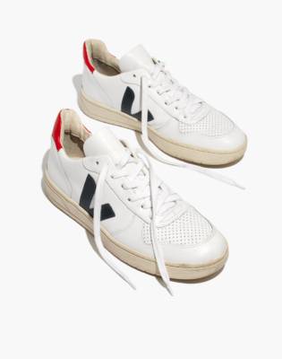 madewell white tennis shoes