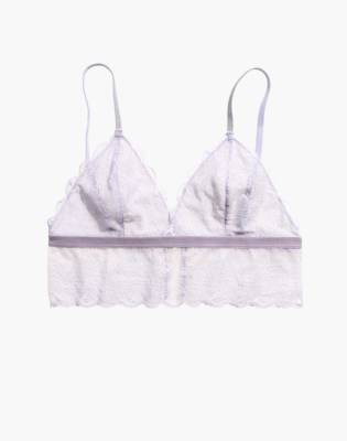 madewell lace bralette