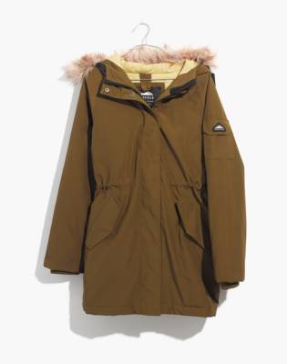 a line parka coat