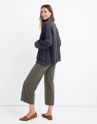madewell gray cardigan
