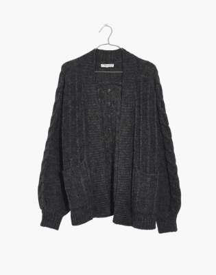 bubble sweater cardigan