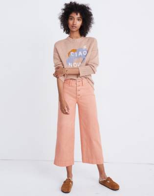 madewell pink pants