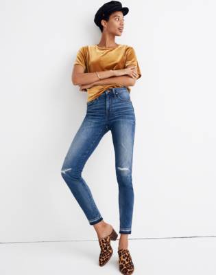 madewell 9in high rise skinny