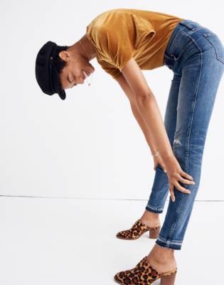 madewell skinny skinny ankle high riser