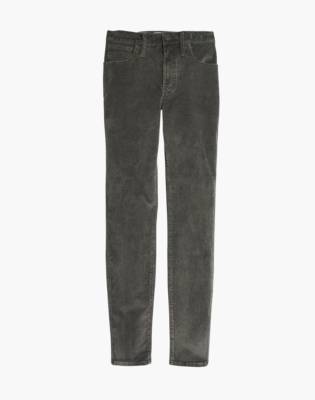 high rise skinny cords