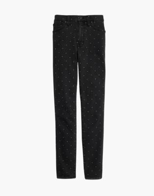 madewell metallic dot jeans