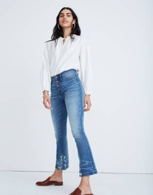 madewell cali demi boot jeans