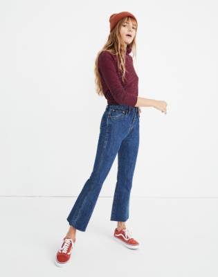 madewell kick out crop