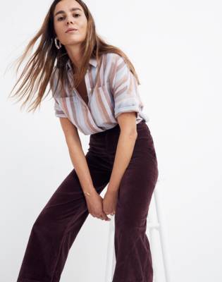 madewell velvet pants