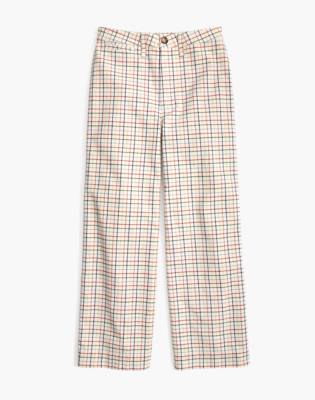 madewell grid pants