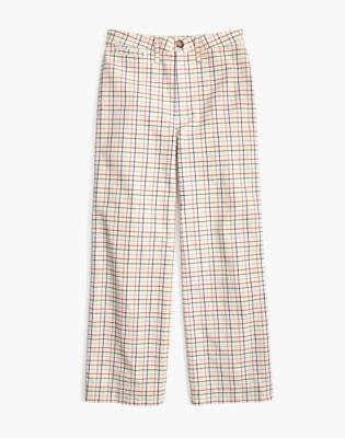 madewell plaid pants