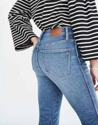 madewell button front jeans