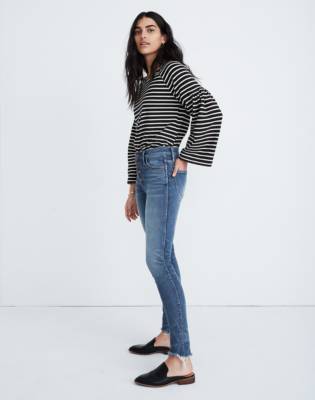 madewell button front jeans