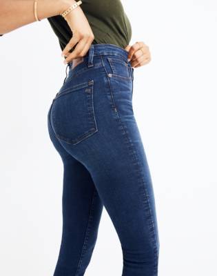 high rise curvy skinny jeans