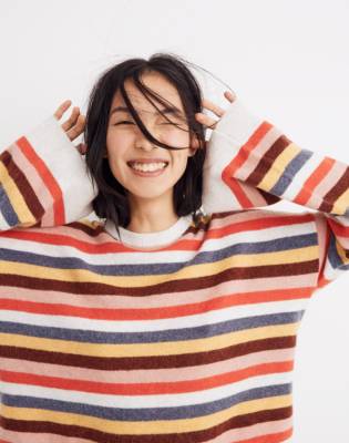 madewell rainbow sweater