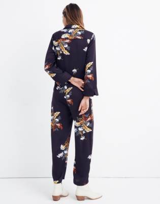 satin pajama jumpsuit