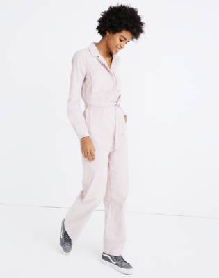 madewell pink coveralls
