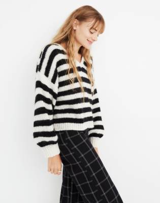 madewell striped sweater