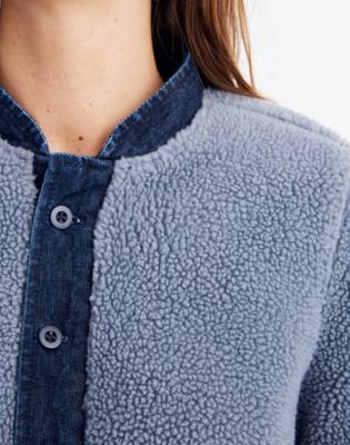 reversible jean jacket