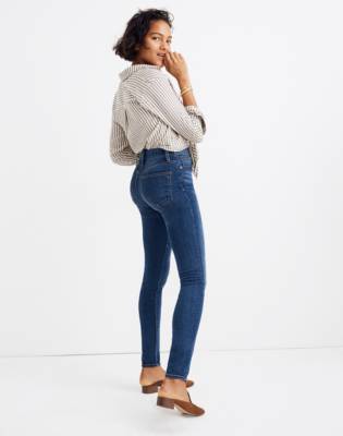 high rise curvy skinny jeans