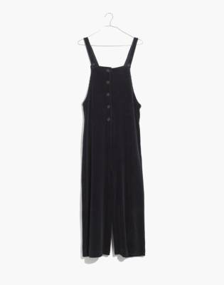 madewell corduroy overall dress