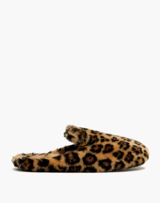 madewell leopard slippers