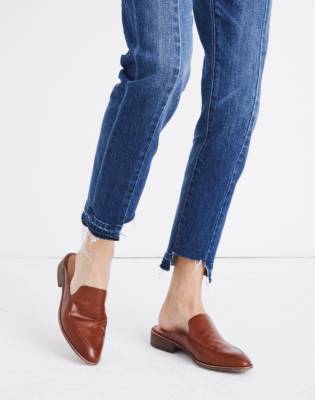 madewell leather loafers