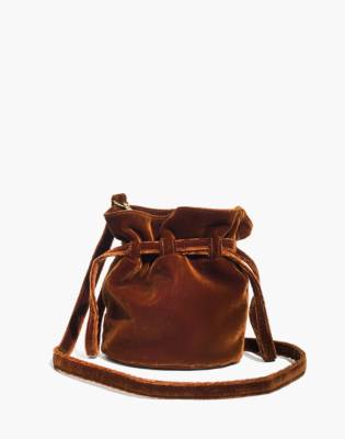 velvet crossbody purse