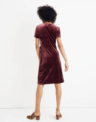 velvet dress madewell