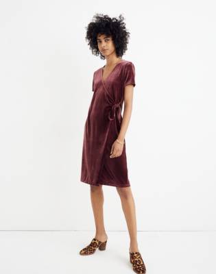 velvet dress madewell