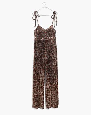 madewell floral jumpsuit