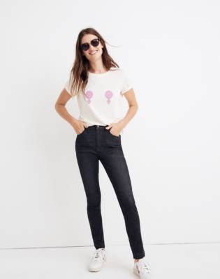 madewell drop hem jeans
